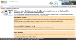Desktop Screenshot of christchurcheastdorset-consult.dorsetforyou.com